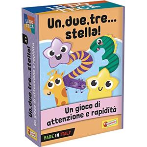 Lisciani Giochi Ludoteca Le Carte dei Bambini 123 Stella, Colore Bianco, 100569