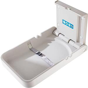modunful Fasciatoio Verticale Per Bambini Con Cartello, Fasciatoio a Parete Pieghevole per Pannolini, Fasciatoio Per Bagni Commerciali, Grigio Modello M-B1