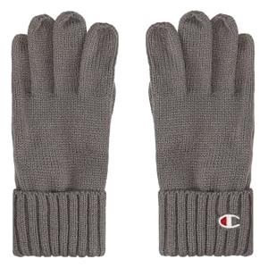 Champion Lifestyle Caps (806067) - Recycled Acrylic Knitted Yarn C-Logo Guanti invernali, Grigio Fumo (DECE), XL-XXL Unisex - Adulto FW24