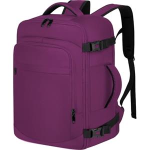ENZOSUM Borsa da Cabina per Ryanair 40x20x25 - Zaino da Viaggio Bagaglio a Mano per Donna e Uomo - Casual Daypack, Viola