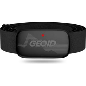 GEOID HS500 Cardiofrequenzimetro Fascia Toracica, Fascia Cardio Cardiofrequenzimetro Fascia Toracica Bluetooth 4.2/ANT+, IP67 Impermeabile Sensore di Frequenza Cardiaca