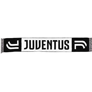 JUVENTUS Sciarpa Ufficiale Juventus 2017/2018 Nuovo Logo Jacquard Classica