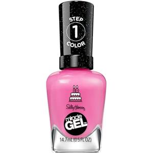 Sally Hansen Smalto Unghie Miracle Gel, Smalto Gel Senza Lampada UV, Effetto Manicure Professionale, 340 Party of Hue, 14,7 ml