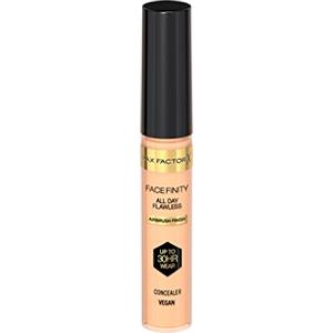 Max Factor Correttore Facefinity All Day Flawless, Correttore liquido, Formula vegan, Tenuta fino a 30 ore - 010, 7,8 ml