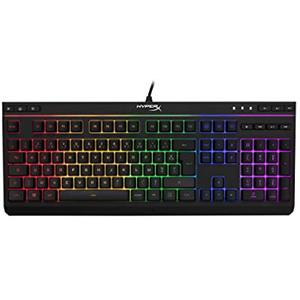 HyperX Alloy Core RGB, Tastiera da Gaming Cablata, 6 Effetti di Luce e 3 Livelli di Luminosità, Telaio di Plastica Rinforzata, Tasti Morbidi e Silenziosi, Resistente all'Acqua, Blocco Tastiera, Nera