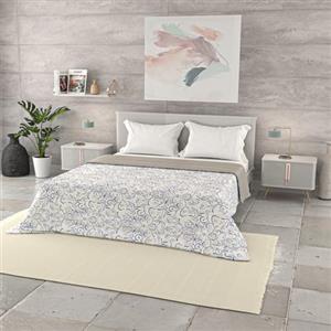 Italian Bed Linen Trapuntino Estivo Linea BASIC Made in Italy Copriletto Stampato in Morbida Microfibra - Trapunta Primavera Estate Mezza Stagione - Ornato tex, Matrimoniale 250x240cm