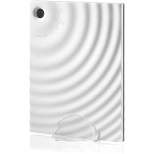Guzzini - RIPPLES Set 2 Taglieri con Base - Multicolore, 6,4 x 4,5 x h11,2 cm - 12370052