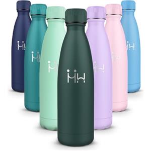 HoneyHolly Borraccia Termica 500ml, Borraccia Termica Bambini, Borraccia Palestra senza Perdite & BPA, Borracce Termiche, Bottiglia Termica per Scuola, Ciclismo, Lavoro - Bevande Calde per 12 Ore & Fredde 24 Ore