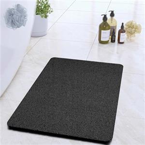 COSYLAND Tappeti bagno 40 x 60 cm - Tappetino Bagno - Tappeto Bagno Antiscivolo - Tappeto Bagno Assorbente - nero