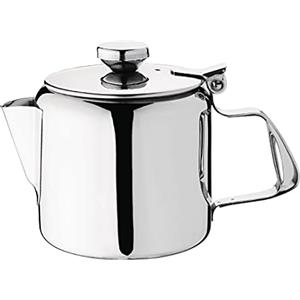 Olympia K677 Concorde teiera, Acciaio Inox, Argento, 410 ml/14oz