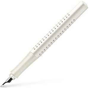 Faber-Castell Grip 2010 140822 Penna stilografica, Bianco, Spessore F