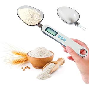 Avilia Bilancia da Cucina Digitale con Cucchiaio Integrato - Precisione Avanzata e Versatilità: Cucchiaio Bilancia Digitale per Misurazione di Grammi - Capacità fino a 300g