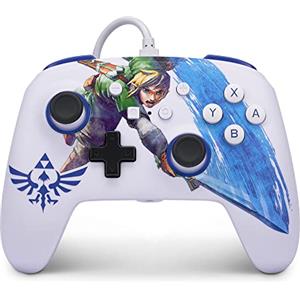 PowerA Controller cablato avanzato PowerA per Nintendo Switch - Master Sword Attack