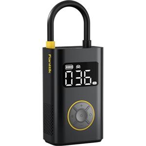 Fanttik X9 PRO Compressore Aria Portatile, 27s gonfiaggio Veloce, 5 modalità, Mini Pompa Aria Elettrica Ricaricabile Batteria Litio 2x2500mAh,Digitale Gonfiatore per Auto, Moto, Bici, Palla