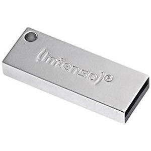 Intenso Premium Line - Chiavetta USB 32 GB - Memoria USB 3.2 Gen 1x1, fino a 100MB/s, Argento