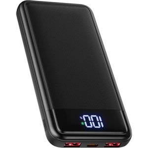 LGXS Power Bank, Slimmest 22.5W QC 4.5A Powerbank 13800mAh PD3.0 USB C (Ingressi/Uscite), Caricatore Portatile Ricarica Rapida Batterie Esterna Compatibile iPhone 16 15 14 13 12 11 Huawei etc.