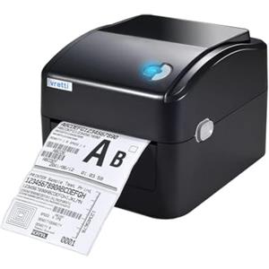 vretti Stampante per Etichette di Spedizione, Stampante Termica per Etichette 4x6 per Pacchetti di Spedizione, per Piccole Aziende UPS Ebay Amazon
