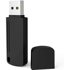 KEXIN Chiavetta USB 128 GB Mini Penna USB 128gb Pen Drive 128 Giga USB Flash Drive 128GB con Cap Luce LED per Laptop, PC, Smart TV, Auto Nero