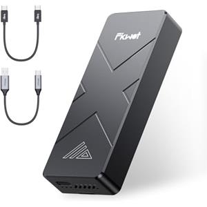 Fikwot FP110 2TB esterno SSD,fino a 3700 MB/s, Raffreddato a ventola, protocollo di trasferimento USB4, compatibile con Smart TV, PS5/PS4(Pro), iPhone 15/16, Xbox, Mac e Windows e altri dispositivi
