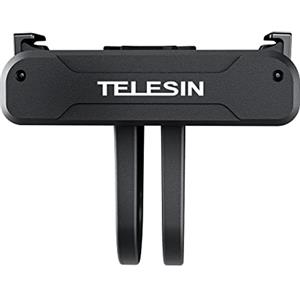 TELESIN Supporto per Adattatore Magnetico per DJI Action 5 pro/4/3, Adattatore Sgancio Rapido Accessori per DJI Adatto per la fotografia multi-set