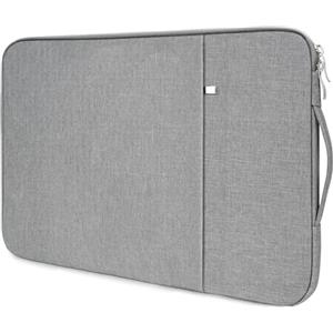 Flintronic Custodia per Laptop da 14 Pollici, Sleeve per Laptop, Impermeabile Custodia Borsa Custodia Protettiva Compatibile con MacBook Pro/Acer/Dell/Lenovo/HP/Samsung/Sony/Asus, 14 Pollici -Grigio