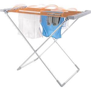 Wintem ClassiDry Stendino Elettrico 120W con 8 Barre Riscaldanti - Stendibiancheria Compatto e Pieghevole - Asciugatura Rapida ed Efficiente - Stendi Biancheria con Protezione IXPI