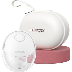 Momcozy Tiralatte a Mani libere Mobile Style | M6, Ritmo Ideale per Più Latte, Flangia DoubleFit, più Aderente e Discreto con 3 Modalità e 9 Livelli, 24mm (1, Grigio)