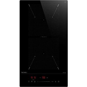Hermitlux Piano cottura a induzione flex zone con 9 livelli di potenza e funzione boost, controllo touch e timer incorporati, 30cm, 3500W