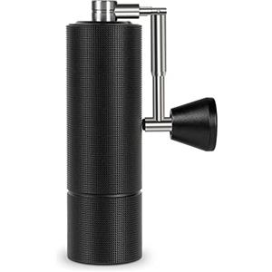 TIMEMORE Chestnut C3 MAX PRO Macinacaffè manuale, macinacaffè a bava conica in acciaio inox, macinacaffè manuale con impugnatura pieghevole, per caffè espresso e french press C3 MAX PRO- Nero
