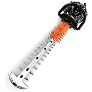 Fuxtec Tagliasiepi Professionale a Benzina, Lunghezza di Taglio 800 mm - XXL, Motore a 2 Tempi, 25,4cc, 1hp, FX-MHP126, Impugnatura ergonomica, Taglio Orizzontale e Verticale, rumorosità ridotta