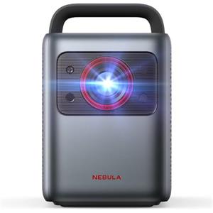 Nebula Cosmos Laser 4K proiettore 4k, Intelligente, correzione trapezoidale automatica senza griglia, Dolby Audio, Android TV 10.0, proiettore 4K ideale per feste