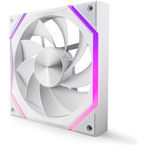 AsiaHorse Nyota Ventola per PC RGB da 140 mm Reverse, 1 pezzi [HDB] 2000 RPM/61.5 CFM/2,16 MMH2O ARGB Ventola 5 V3 PIN ARGB e 12 V4 PIN PWM, durata 50,000 ore