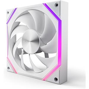 AsiaHorse Nyota Ventola per PC RGB da 140 mm, 1 pezzi [HDB] 2000 RPM/61.5 CFM/2,16 MMH2O ARGB Ventola 5 V3 PIN ARGB e 12 V4 PIN PWM, durata 50,000 ore