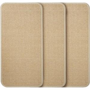 LCXCXY Tappetino Tiragraffi per Gatti, 3 pezzi di Tiragraffi Divano 50x25 cm. Tappeto Tiragraffi per Gatti in sisal, resistente all'usura e durevole. Tappeto Tiragraffi per proteggere divani, porte, mobili
