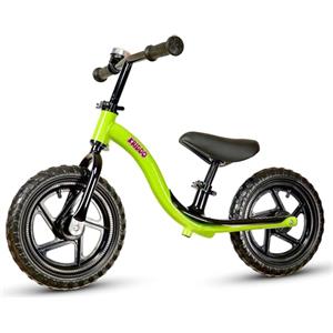 KRIDDO Bicicletta Senza Pedali per Bambini di 2 Anni, Età 24 Mesi a 5 Anni, Bicicletta Interattiva per Apprendimento Precoce con Stabilità, Regalo per Bambini e Bambine di 2-5 Anni, Verde