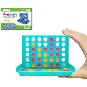 Pup Go Gioco da tavolo mini formato 4-in-linea per bambini - Perfetto formato da viaggio per aerei e automobili, Divertente e coinvolgente gioco del quattro in linea per bambini 3-8 anni (Verde)