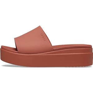 Crocs Brooklyn Slide, Sandali a ciabatta Donna, Marrone (Spice), 42/43 EU