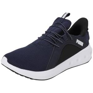 PUMA Softride Carson Sliptech, Road Running Shoe Unisex - Adulto, Puma Navy Puma Black Puma White, 38.5 EU