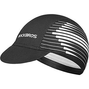ROCKBROS Cappellino Bici Beretto da Ciclista, Sottocasco Estivo da Ciclismo, Traspirante Antipolvere Parasole Assorbi-Sudore, per Uomo Donna Unisex