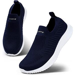 HKR Tennis Donna Comode Scarpe da Ginnastica Running Sportive Corsa Casual Sneakers per Camminare Fitness Jogging Blu 36 EU