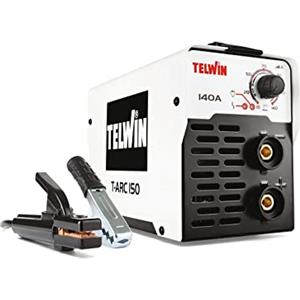 Telwin T-ARC 150 Saldatrice ad Elettrodo con Accessori per Saldatura MMA. 20-140a
