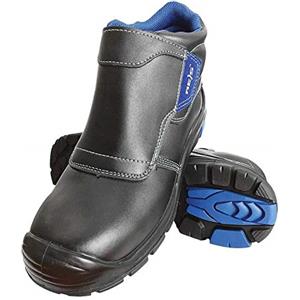 REIS BCH-DREZNO-S3_47 - Scarpe antinfortunistiche composite Power per saldatore, taglia 47, colore: Nero/Blu
