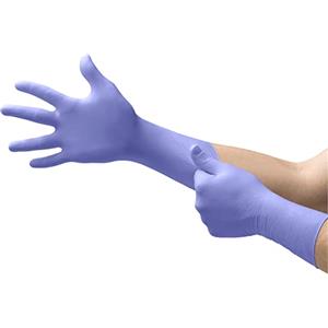 Ansell Microflex 93-853 Guanti Monouso in Nitrile, per Applicazioni di Pulizia, Industriali e Sanitarie, Viola, Taglia 2XL (50 unità)