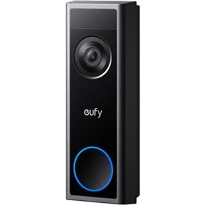 eufy Security Videocitofono C31, 2K FHD, alimentazione con o senza fili, installazione facile, chiamate video, registrazione continua, rilevamento di persone e movimenti, compatibile con HomeBase S380