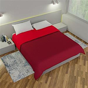 Leonardo home - Copriletto matrimoniale primavera-estate tinta unita double face 100% poliestere e 100% MADE IN ITALY.