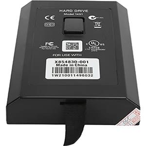 Annadue Disco Rigido Interno Slim HDD Disco Rigido Interno da 250 GB Ad Alte Prestazioni per Console di Gioco 360 Slim Disco Rigido HDD per 360 Slim Plug And Play(Nero)