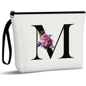 Aucuu Borsa Cosmetica in Tela, Multifunzionale Pochette Trucchi, Borsa Cosmetica da Viaggio, Beauty Case da Viaggio Donna, Borsa Cosmetica Portatile, Borse da Toilette Impermeabile Portatile