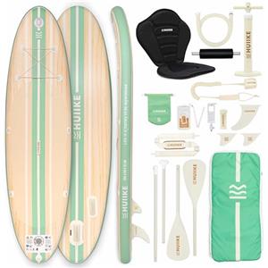 HUIIKE Tavola Sup Gonfiabile Adulti con Accessori Premium - HUIIKE | Stand Up Paddle Board Gonfiabile con Pagaia in Alluminio | Tavola da Sup con Grande Stabilità e Resistenza | Accessori Paddle Surf