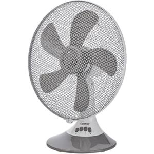 bimar VT433 Ventilatore da Tavolo 40 cm, Ventilatore silezioso,con Selettore 3 Velocità, Elica con 5 con Pale, Orientabile Destra - Sinistra, Inclinazione Regolabile Alto - Basso, Motore 55W