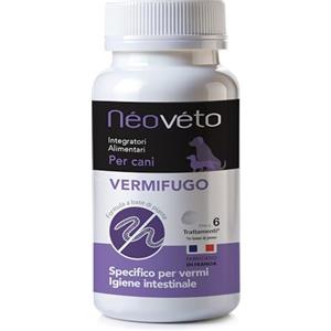 Néovéto VERMIPURGE Vermifugo per cani in compresse naturali a base di principi attivi approvati dai servizi veterinari francesi (Versione italiana)